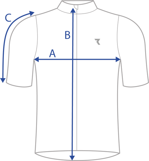 Product dimension chart